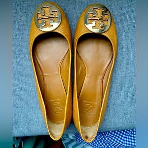 Size 10 Womens Tory Burch Minnie Travel Ballet flat